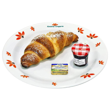 Croissant s marmeládou