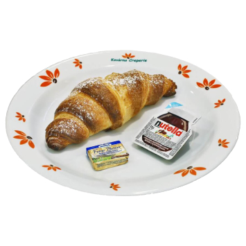 Croissant s nutellou